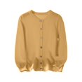 thumbnail image 1 of UACY Girls Cardigan Sweater School Uniforms Toddler Long Sleeve Button Knit Solid Sweaters Tops, 1 of 5