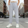 thumbnail image 1 of UACY Girls Jogger Sweatpants Cuffed Hem Elastic Waist Casual Pants with Side Pockets Comfy Loose Sweat Pants for Daily Athletic Wear (Grey, 18-24 Months), 1 of 9