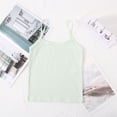 thumbnail image 1 of UACY Girls Spaghetti Strap Vest Toddler Kids Cotton Camisole Dance Tank Tops Lightweight Soft Basic Solid Undershirts ﻿ (Green, 18-24 Months), 1 of 9