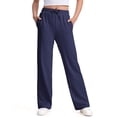 thumbnail image 1 of UACY Girls Wide Leg Sweatpants Baggy Elastic Waist Drawstring Pants Oversized Lightweight Athletic Pants with Pockets, 1 of 9
