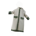 thumbnail image 1 of UACY Kids Rain Poncho with Hood Lightweight Emergency Raincoat Reusable Boys and Girls Rain Jacket for Travel Outdoor ﻿ (Green, 6-8 Years), 1 of 7
