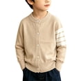 thumbnail image 1 of UACY Little Boys U-Neck Cardigan Button-up Knit Sweater Casual Outerwear, 1 of 6