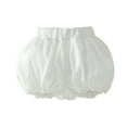 thumbnail image 1 of UACY Little Girls Floral Print Bubble Shorts Kids Toddler Elastic High Waisted Summer Comfortable Casual Active Shorts ﻿, 1 of 6
