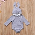 thumbnail image 1 of UACY Newborn Baby Girl Boy My 1st Easter Outfit Bunny Ear Hoodie Bubble Romper Rabbit Bodysuit Jumpsuit Overall Clothes, 1 of 6