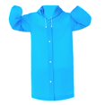 thumbnail image 1 of UACY Rain Ponchos for Kids, Reusable Raincoats for Boys Girls with Hood and Sleeves, Waterproof Rain Jackets (Blue, 4-14 Years), 1 of 9