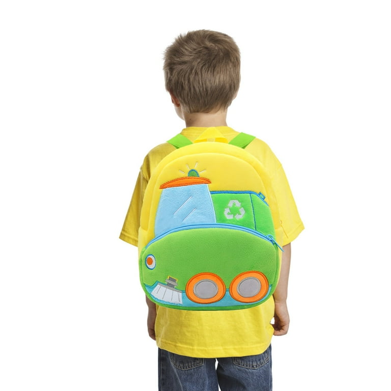 UACY Toddler Backpack Kids Backpack Skip Hop Backpack Cute Backpack Excavator Backpack Plush Backpack for 2 4 Year Old Boys and Girls Walmart