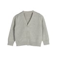 thumbnail image 1 of UACY Toddler Button Down V Neck Cardigan Plain Long Sleeve Knit Open Front Sweater Baby Boys Fall Breathable Coats Clothes, 1 of 9