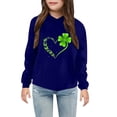 thumbnail image 1 of UACY Toddler Kids Cute Printed Fashion Hooded Sweatshirt Pullover Hoodie, Casual Long Sleeve Sports Top for Boys Girls Outdoor Playwear (B, 7-8 Years), 1 of 2