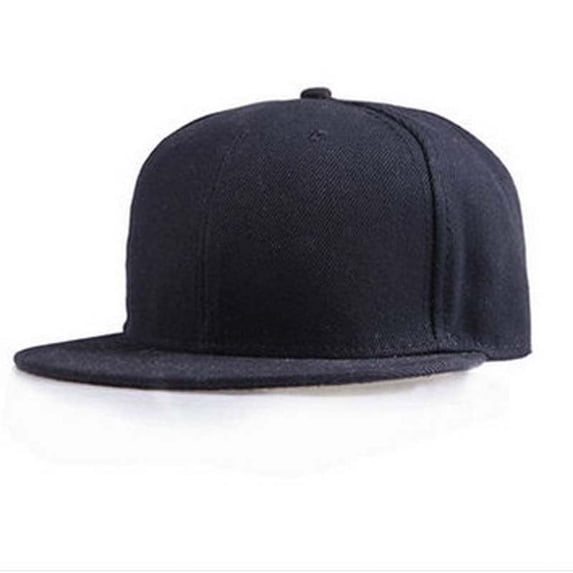 UACY Unisex Baseball Cap for Men and Women Fashion Unisex Plain Snapback Solid Color Hats Hop Pure Color Adjustable Baseball Cap BK