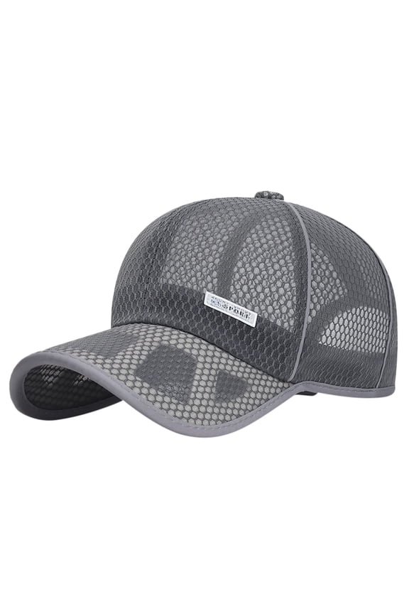 Unisex Cooling Vented Performance Hat Classic Low Profile Mesh Baseball Breathable Mesh Cap Soft Unconstructed Adjustable Size Dad Hat
