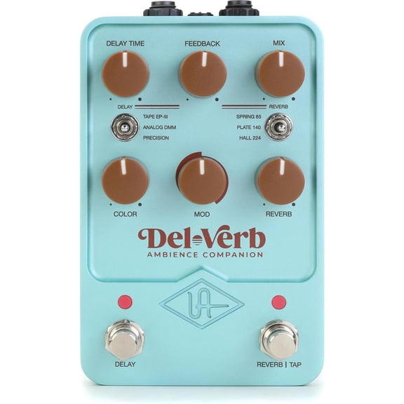 Universal Audio UAFX Del-Verb Ambience Companion Reverb and Delay Pedal