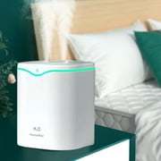UAEBM 2L Humidifiers for Bedroom Large Room Homeï¼ Cool and Warm for Mist Top Desk Humidifiers Essential Oil Diffuserï¼ Quiet with Adjustable Mist White