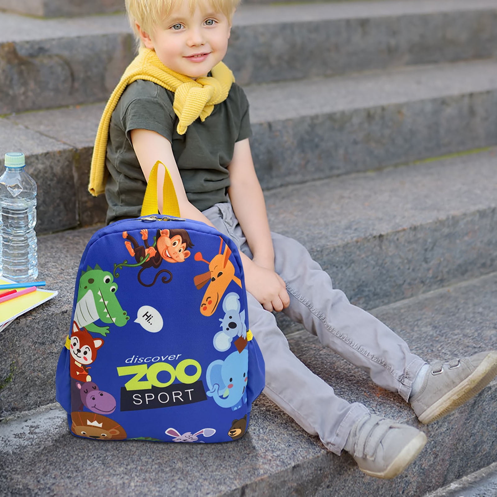 Canvas kids backpack sale