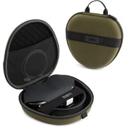 UAG AirPods Max Case Rugged Smart Case with Sleep Mode Heavy Duty Weatherproof Compression Molded Full Coverage Protective Travel Carrying Cover, Olive