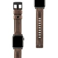 thumbnail image 1 of UAG Apple Watch Band 42/41/40mm iWatch Series 11/10/9/8/7/6/5/4/SE3/SE2/SE, Top Grain Italian Leather Replacement Strap, Leather Brown, 1 of 9