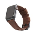 thumbnail image 1 of UAG Apple Watch Band 49/46/45/44mm iWatch Series Ultra 3/Ultra 2/Ultra/4-11/SE3/SE2/SE, Top Grain Italian Leather Replacement Strap, Leather Brown, 1 of 9