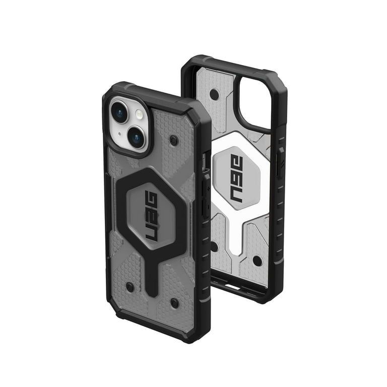 UAG Case Compatible with iPhone 15 Plus Case 6.7 Pathfinder Clear  Ash/Black Built-in Magnet Compatible with MagSafe Charging Rugged  Transparent Dropproof Protective Cover by URBAN ARMOR GEAR 