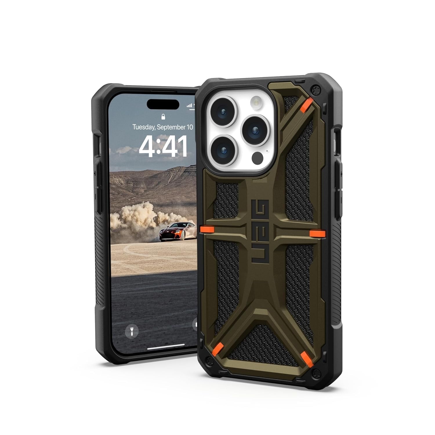  URBAN ARMOR GEAR UAG Case [Updated Version] Compatible with iPhone  15 Pro Max Case 6.7 Monarch Crimson Rugged Heavy Duty Military Grade Drop  Tested Protective Cover : Cell Phones & Accessories