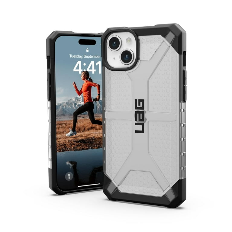 UAG Case Compatible with iPhone 15 Plus Case 6.7 Plasma Ice Rugged  Transparent Clear Military Grade Drop Tested Protective Cover by URBAN  ARMOR GEAR
