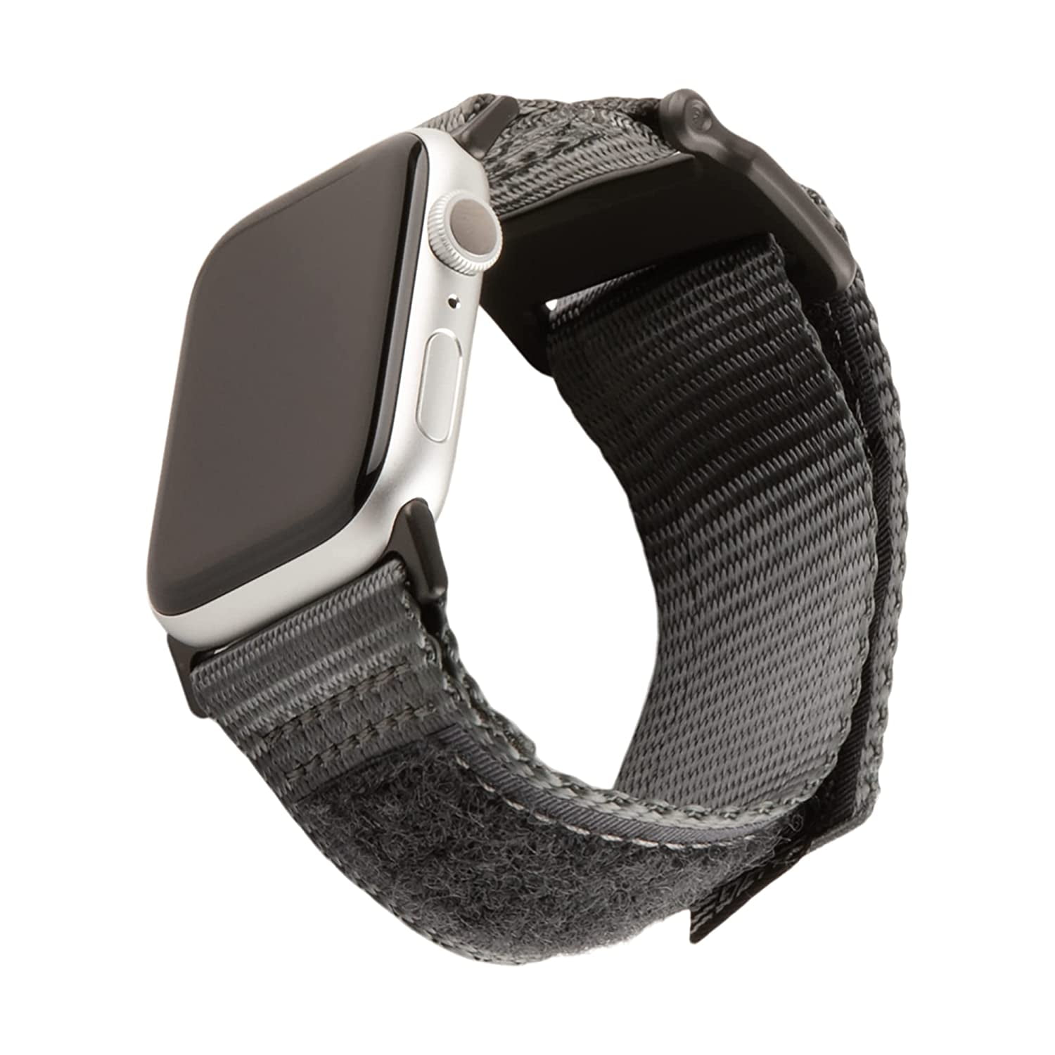 Hemsut H Hemsut Compatible with Apple Watch Band, Super Rugged Nylon Sports Strap with Woven Loop Design for iWatch 42mm/44mm/45mm 38mm/40mm/41mm/49mm, Tough