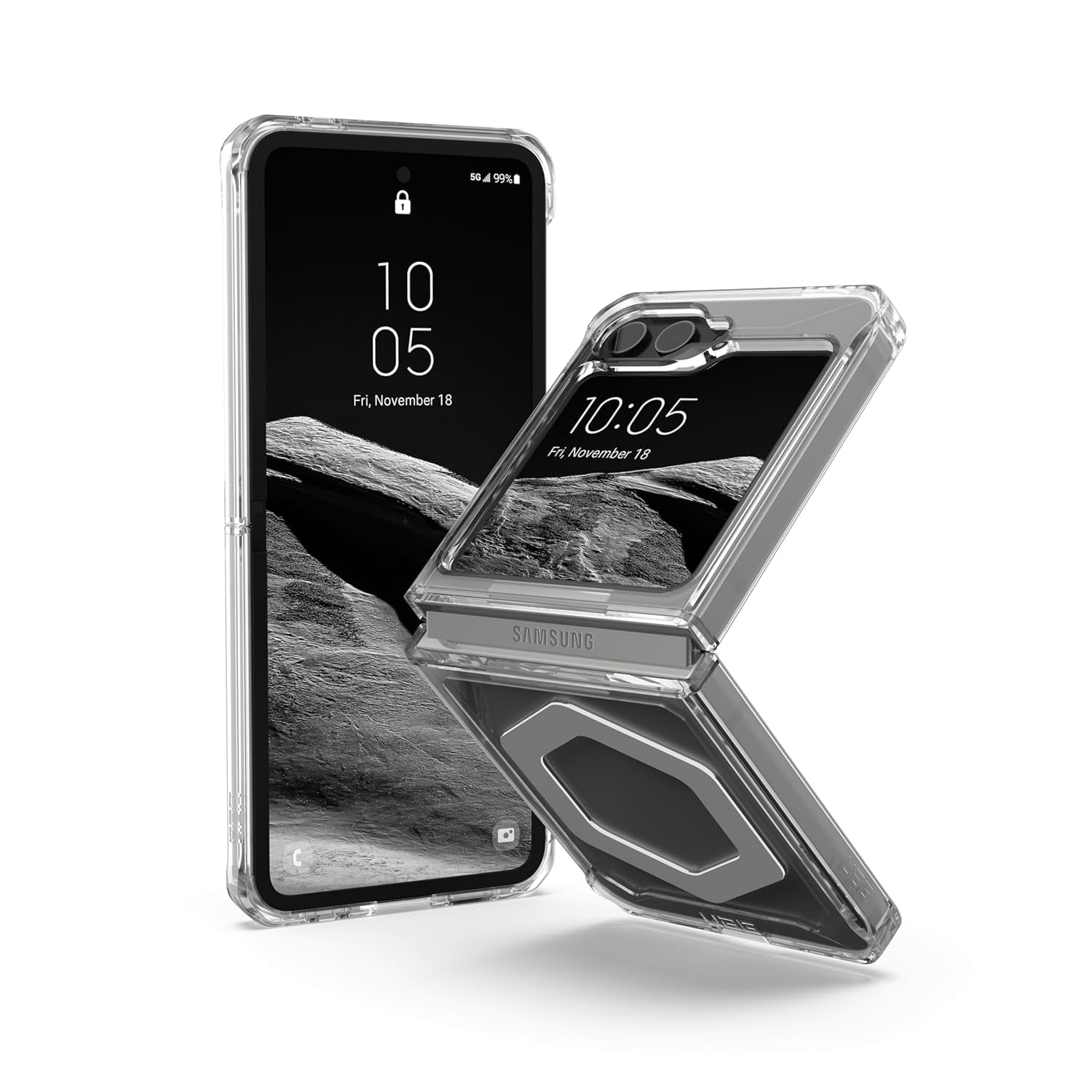 UAG Compatible with Samsung Galaxy Z Flip 6 Case Plyo Pro Ice UAG Compatible with Samsung Galaxy Z Flip 6 Case Plyo Pro Ice