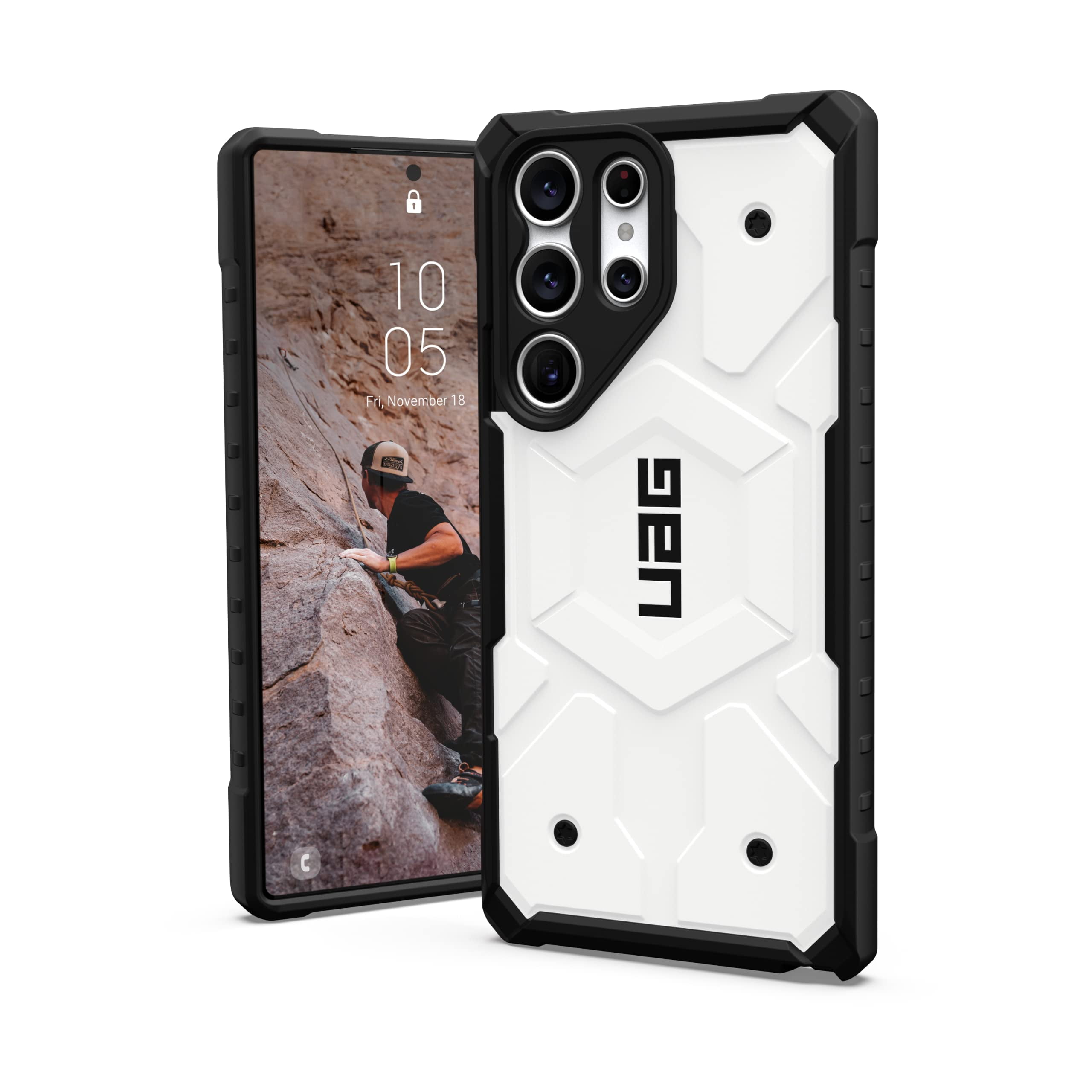 UAG Designed for Samsung Galaxy S23 Ultra Case 6.8 Pathfinder White -  Premium Rugged Heavy Duty Shockproof Impact Resistant Protective Cover by  URBAN ARMOR GEAR 