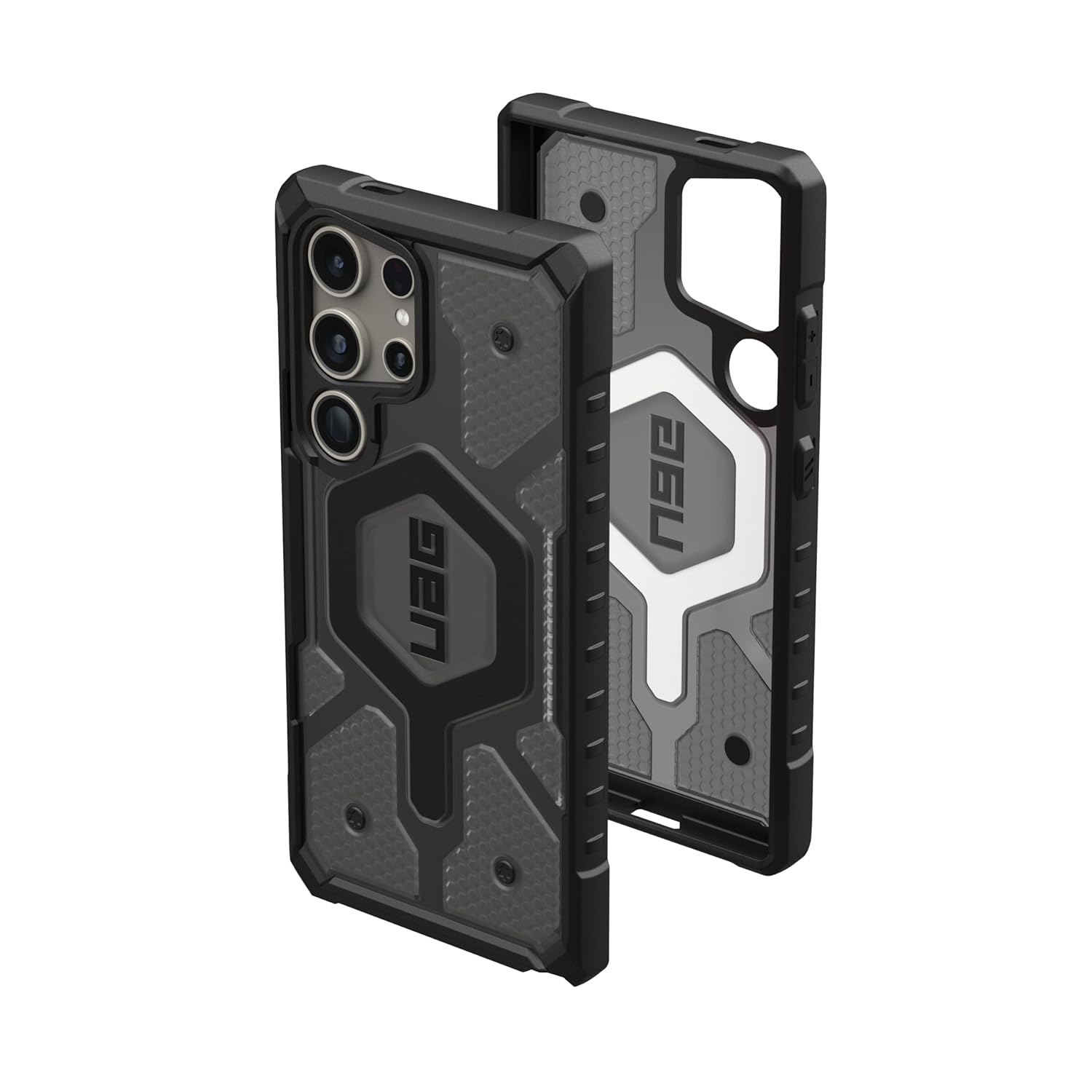 UAG Designed for Samsung Galaxy S24 Ultra Case 6.8" Pathfinder Clear Ash, Charging