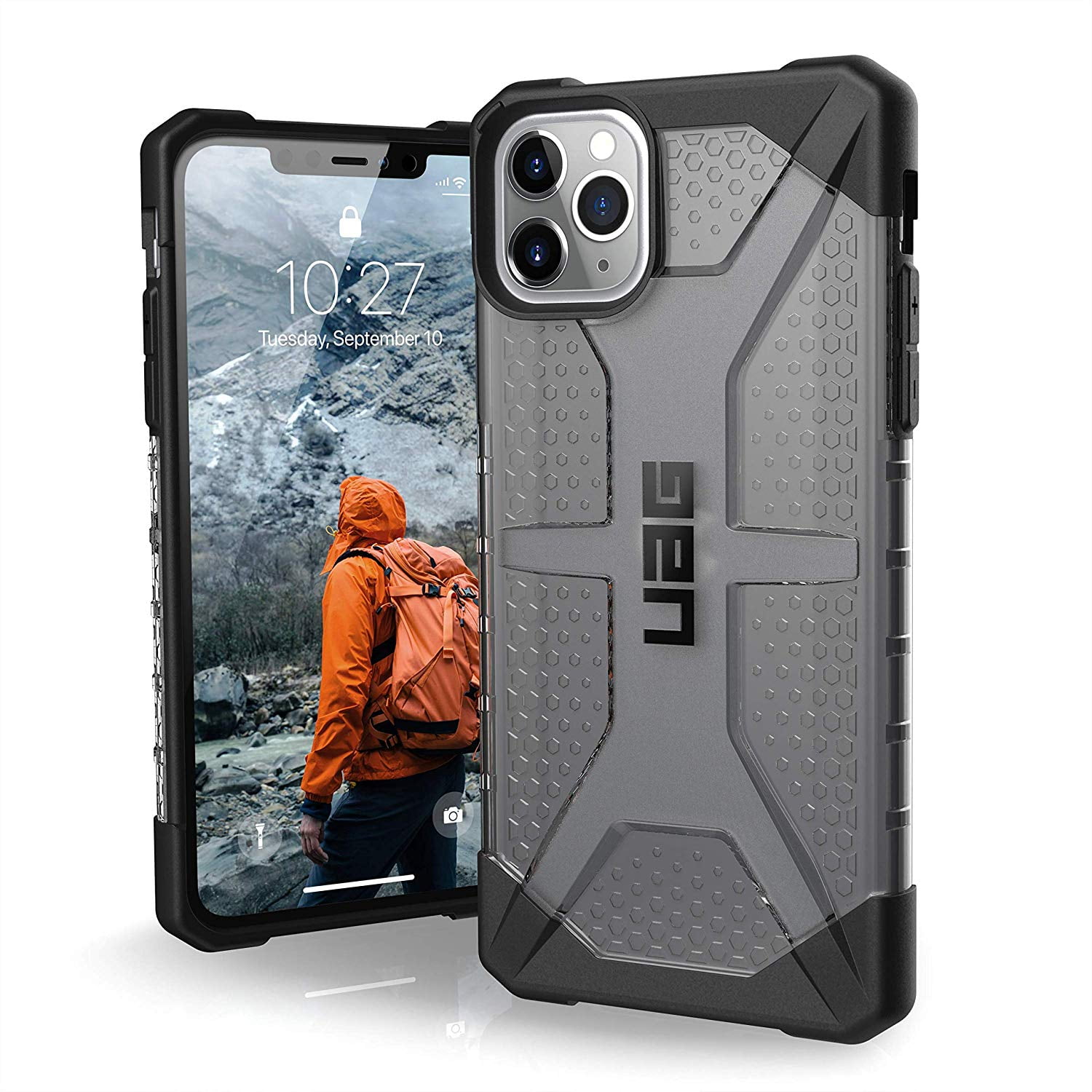 UAG Designed for iPhone 11 Pro Max screen] Plasma [Ash