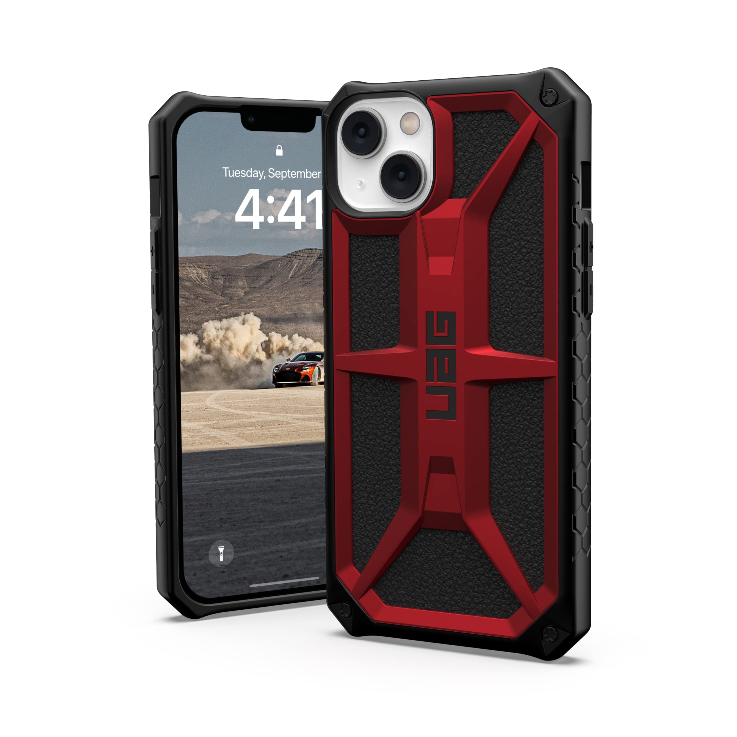 URBAN ARMOR GEAR iPhone 14 Plus Case Red Crimson, Kuwait