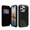 thumbnail image 1 of UAG iPhone 14 Pro Case Kevlar Black 6.1" Metropolis Folio Flip Wallet Rugged Protective Cover with Card Holder Magnetic Closure Compatible with Wireless Charging by URBAN ARMOR GEAR, 1 of 6