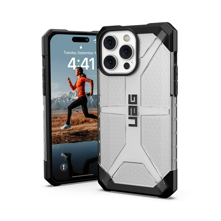 UAG Designed for iPhone 14 Pro Max Case Translucent Clear Ice 6.7 Plasma  Lightweight Slim Shockproof Transparent Protective Cover Compatible with  Wireless Charging by URBAN ARMOR GEAR 