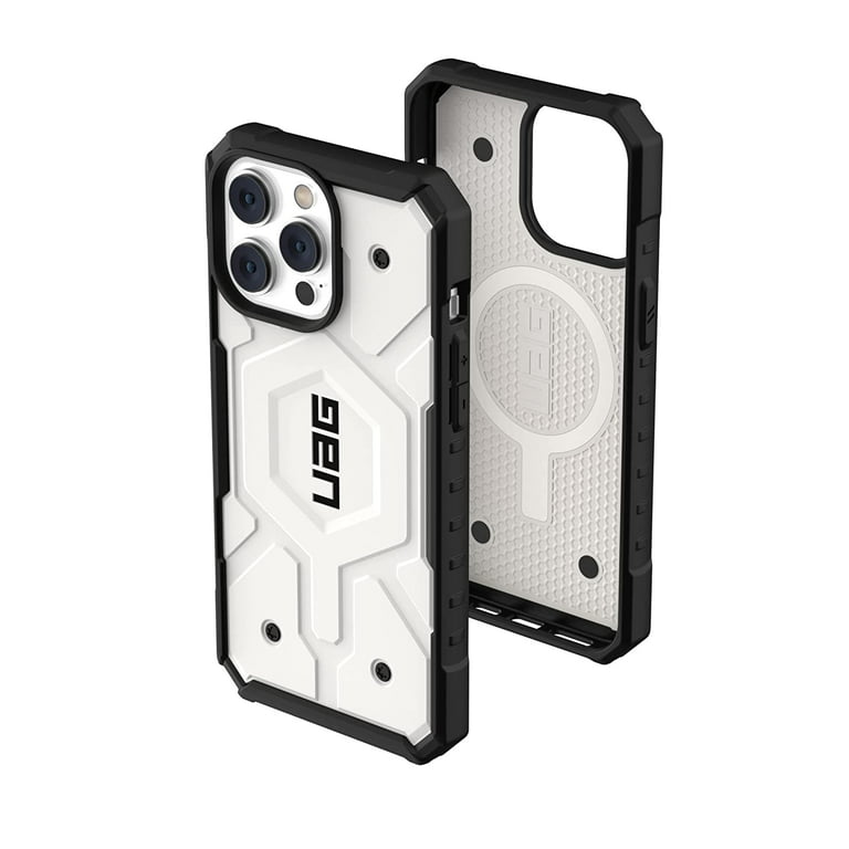 UAG Designed for iPhone 14 Pro Max Case White 6.7 Pathfinder Build-in  Magnet Compatible with MagSafe Charging Slim Lightweight Shockproof  Dropproof Rugged Protective Cover by URBAN ARMOR GEAR 
