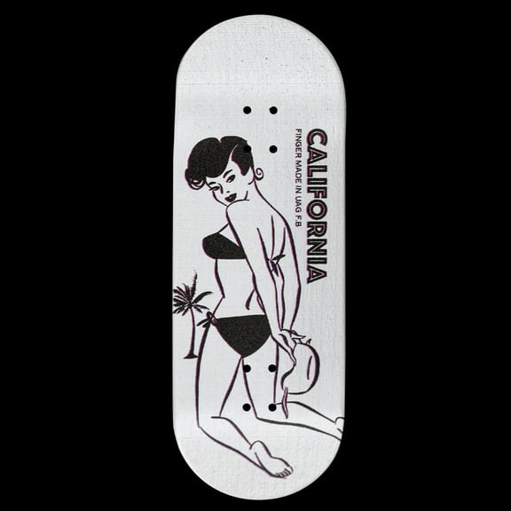 UAG FB UAG Fingerboard Deck - California White, 34mm