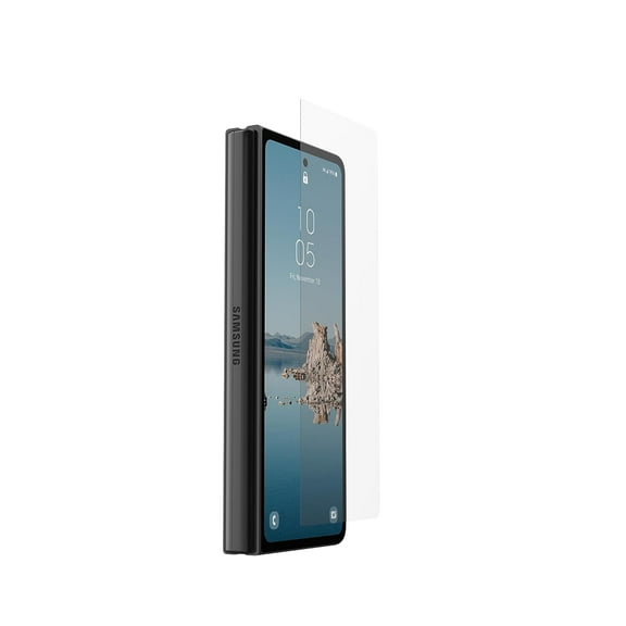 UAG Glass Shield Plus Screen Protector Compatible with Samsung Galaxy Z Fold 5, Premium 9H Strengthened Tempered Glass Ultra-Clear HD Anti-Fingerprint Antimicrobial Anti-Glare by URBAN ARMOR GEAR