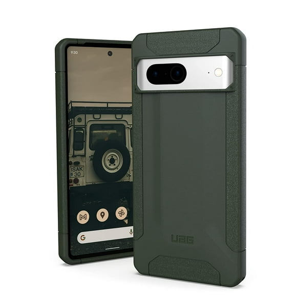 UAG Google Pixel 7 5G Case 6.3" Scout Green Olive Drab Lightweight Rugged Premium Impact Resistant Military Drop Tested Protective Cover by URBAN ARMOR GEAR