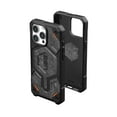 thumbnail image 1 of UAG [Limited Edition] iPhone 15 Pro Max Case 6.7" Monarch Pro Forged Carbon Fiber Orange Accent, Built-in Magnet Compatible with MagSafe Rugged Protective Cover, 1 of 9