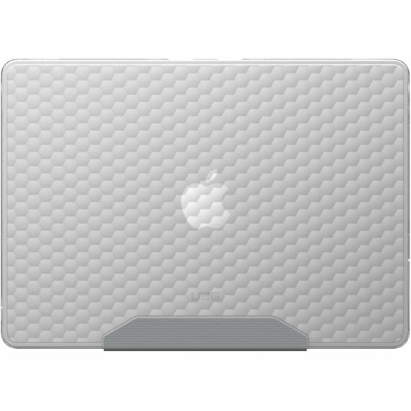 UAG MacBook Air 13" Case M5 2026 M4 2025 M3 2024 M2 2022 - Rugged One Piece Hardshell Transparent Clear Scratch Resistant Protective Cover, Essential Armor Ice