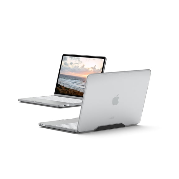 UAG MacBook Neo 13" 2026 Case - One-piece Design with Hinge Cover Impact Resistant Hard Shell Transparent Clear Protective Cover, Scout Ice