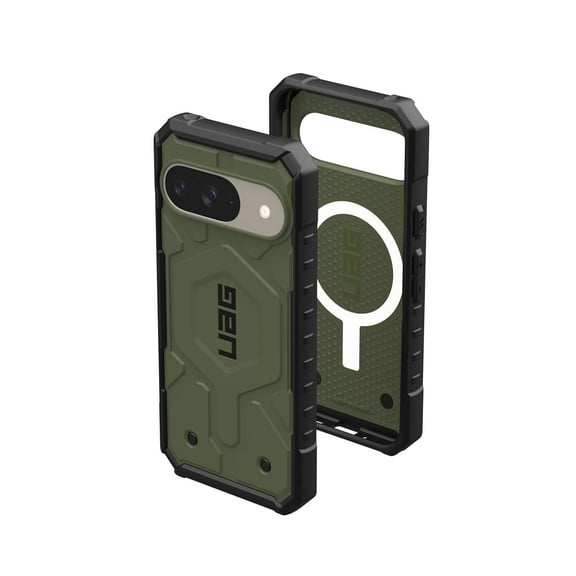 UAG Made for Google Pixel 9 Case Pathfinder Olive Drab, Compatible with Magnetic Charging Rugged Anti-Scratch Shockproof Military Drop Tested MIL-STD Protective Cover