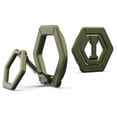 thumbnail image 1 of UAG Magnetic Phone Ring Stand Compatible with MagSafe Magnet, Removable Metal Finger Ring Grip & 360 Rotation Adjustable Kickstand for iPhone 17/16/15, Galaxy S26/S25/S24, Olive Drab, 1 of 13