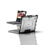 URBAN ARMOR GEAR UAG Designed for Microsoft Surface Laptop 5/4/3 Case 13.5" Plasma - Translucent Rugged Military Drop Tested Feather-Light Slim Laptop Protective Cover, Ice