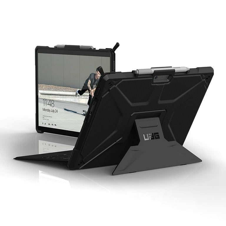 Microsoft Surface Pro X　頑丈な保護ケース - ブラック Amazon.com: Surface Pro X Case - 360 Degree Rotating Stand