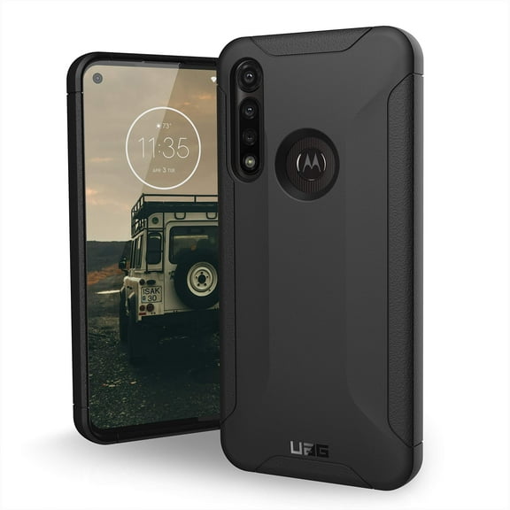 UAG Moto G Power (2020) Case Scout [Black] Rugged Sleek Shockproof Lightweight Military Drop Tested Protective Cover