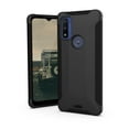 thumbnail image 1 of UAG Motorola Moto G Pure 2021 Case (USA & CA Models Only) 6.5" Scout Rugged Sleek Shockproof Lightweight Antimicrobial Military Drop Tested Protective Cover, Black, 1 of 5