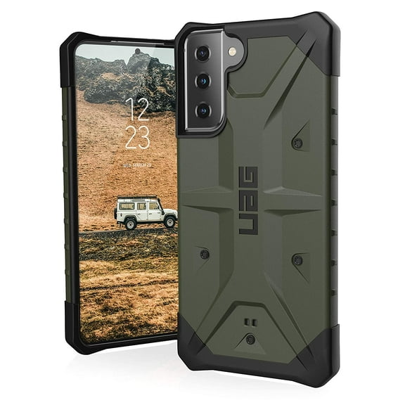 UAG Samsung Galaxy S21 Plus 5G Case [6.7-inch screen] Rugged Lightweight Slim Shockproof Pathfinder Protective Cover, Olive