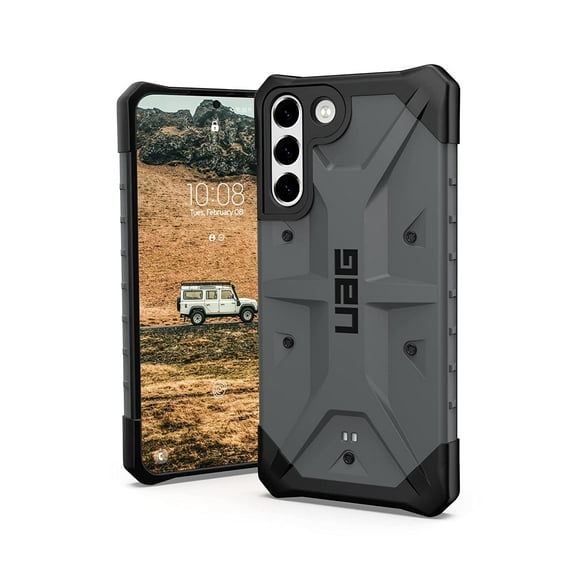UAG Samsung Galaxy S22 Plus 5G Case [6.6-inch Screen] Rugged Lightweight Slim Shockproof Pathfinder Protective Cover, Silver