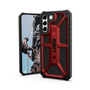 UAG Samsung Galaxy S22 Plus 5G Case [6.6-inch Screen] Rugged Lightweight Slim Shockproof Premium Monarch Protective Cover, Crimson