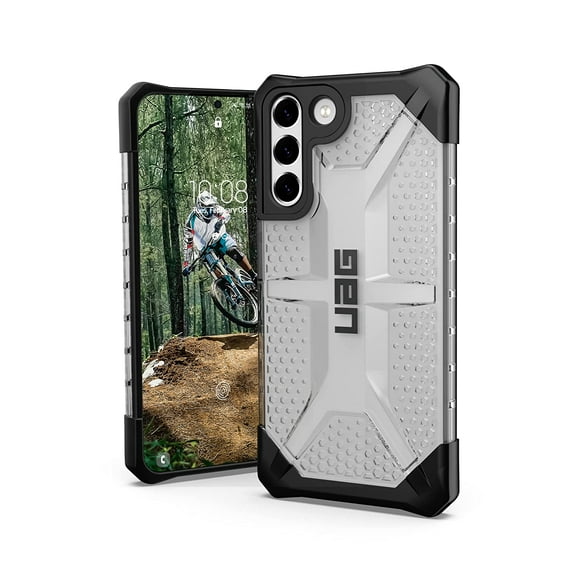 UAG Samsung Galaxy S22 Plus 5G Case [6.6-inch Screen] Rugged Lightweight Slim Shockproof Transparent Plasma Protective Cover, Ice