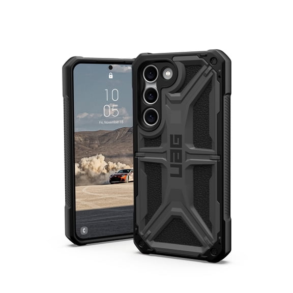 UAG Samsung Galaxy S23 Case 6.1" Monarch Silver - Rugged Heavy Duty Shockproof Impact Resistant Protective Cover