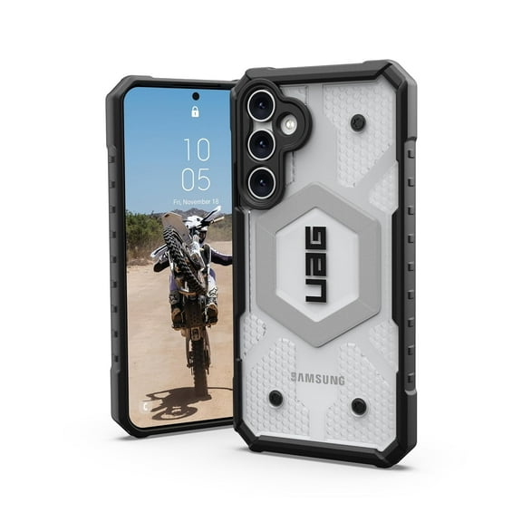 UAG Samsung Galaxy S23 FE Case Pathfinder Clear Ice, Translucent Rugged Military Drop-proof Impact Resistant Non-Slip Protective Cover by URBAN ARMOR GEAR